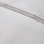 Cambridge with Bows 200 Thread Count Duvet Cover - Sage - DUSK