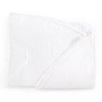 Cannes Matelassé 300 Thread Count Circle Tablecloth - White - DUSK