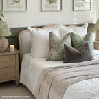 Cannes Matelassé Bedspread - White - DUSK