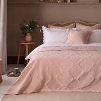 Cannes Matelassé Cushion Cover - Ballet Slipper - DUSK