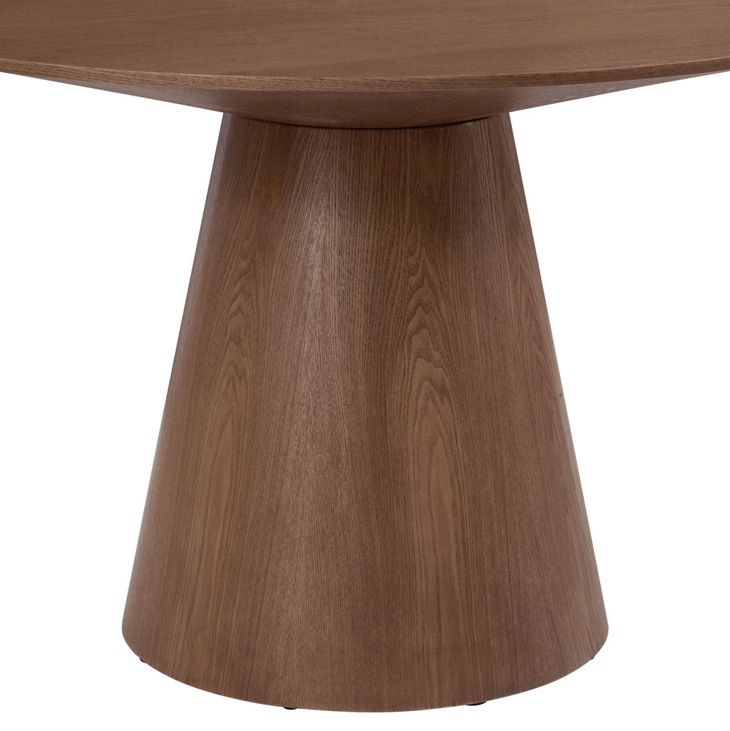 Cassie 4 - 6 Seater Dining Table - Mid Wood - DUSK