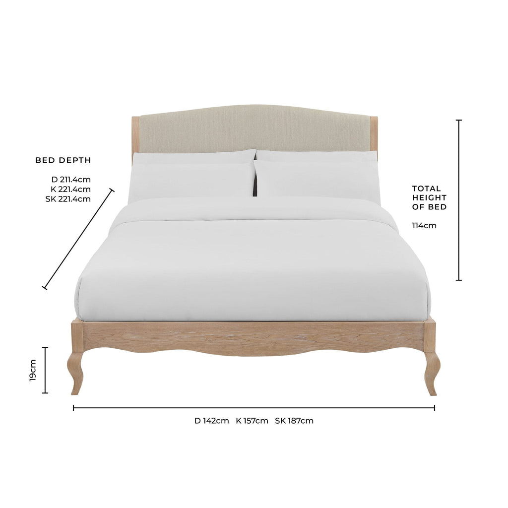 Chambery Bed Frame - Ink - DUSK