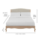 Chambery Bed Frame - Ink - DUSK