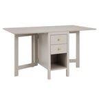 Charlie 2 - 4 Seater Folding Dining Table - Taupe - DUSK