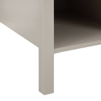 Charlie 2 - 4 Seater Folding Dining Table - Taupe - DUSK