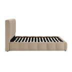 Cheshire Ottoman Storage Bed - Chenille Oatmeal - DUSK