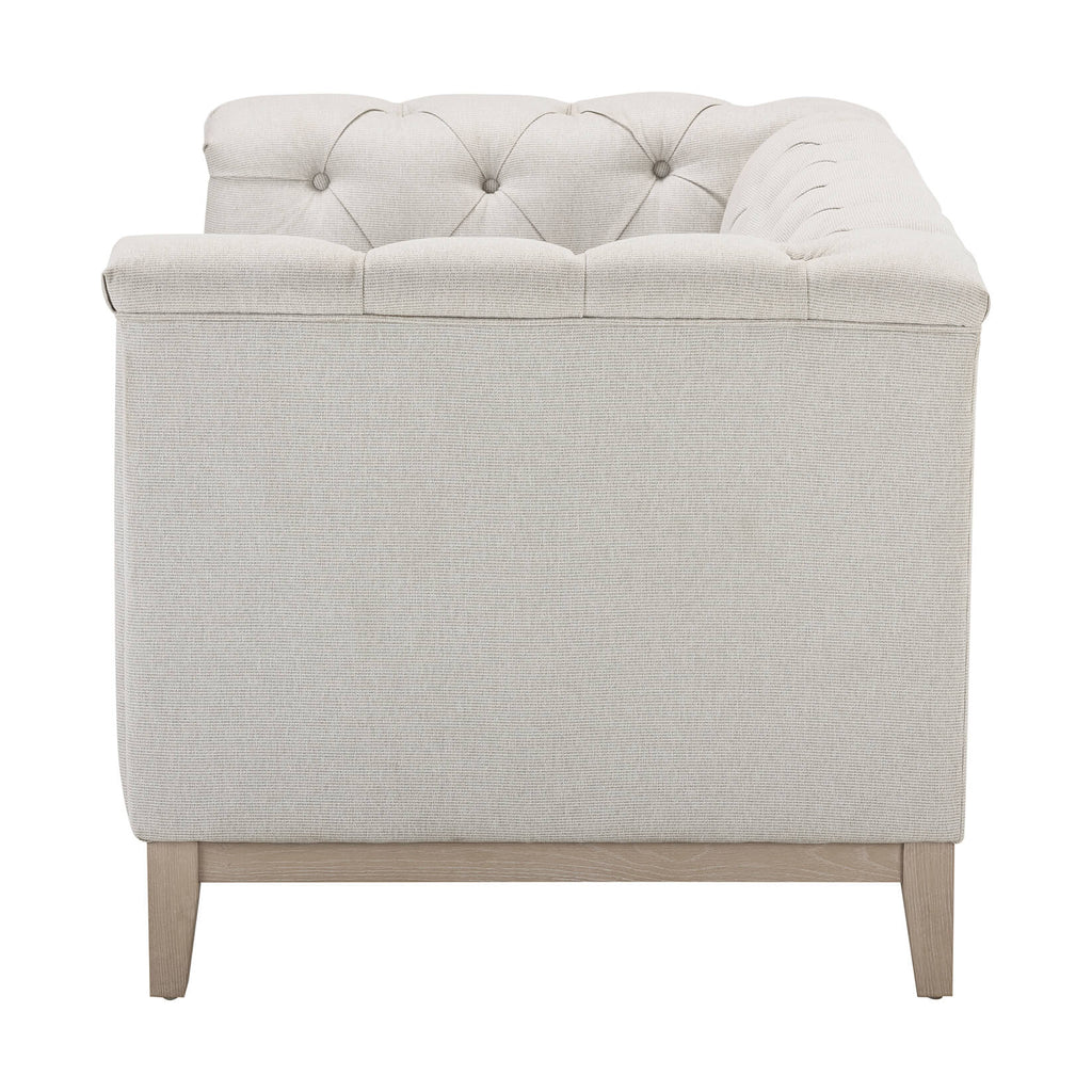 Chesterfield 2 Seater Sofa - Natural Stripe - DUSK