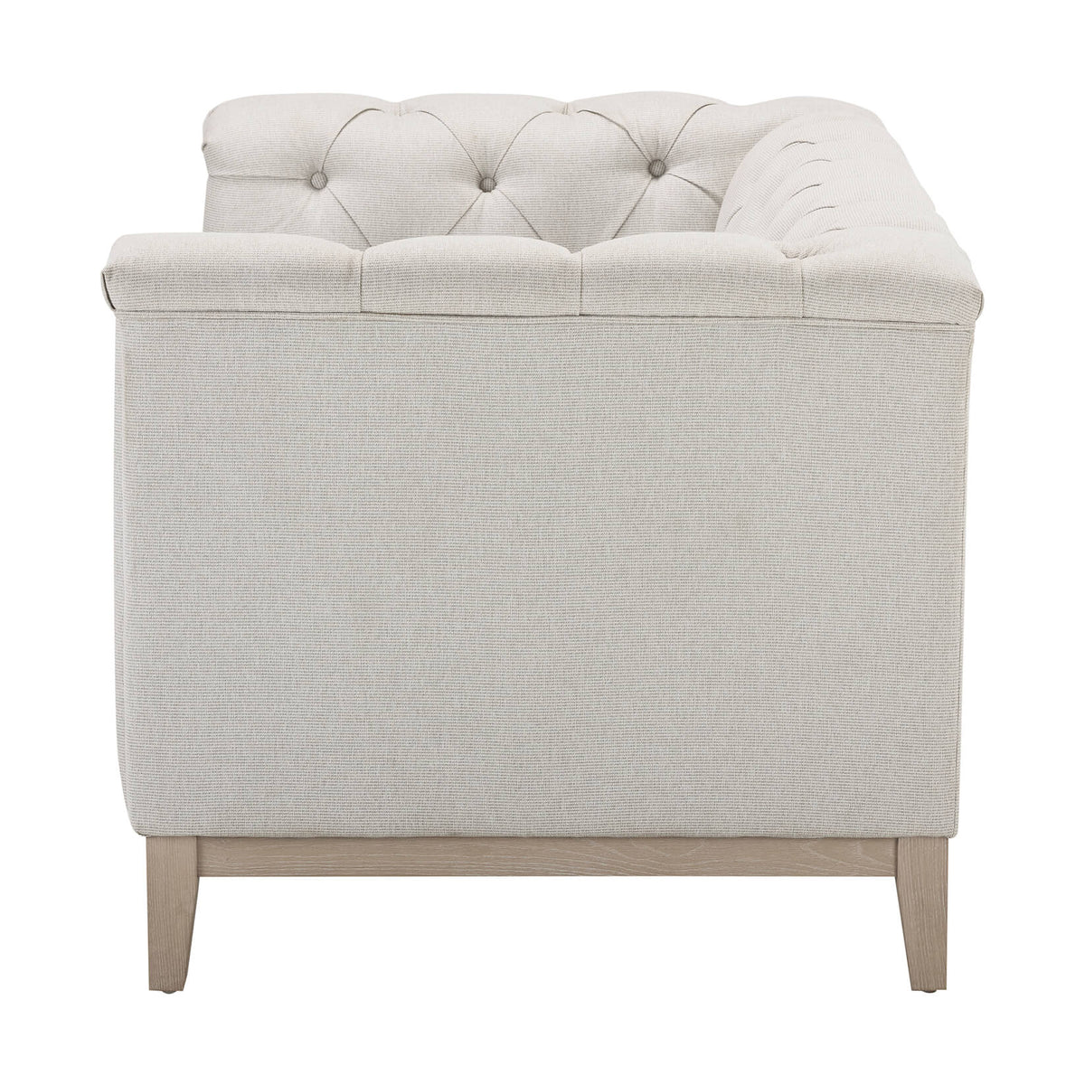 Chesterfield 2 Seater Sofa - Natural Stripe - DUSK