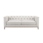 Chesterfield 3 Seater Sofa - Natural Stripe - DUSK