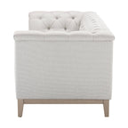 Chesterfield 3 Seater Sofa - Natural Stripe - DUSK
