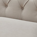 Chesterfield 3 Seater Sofa - Stone - DUSK