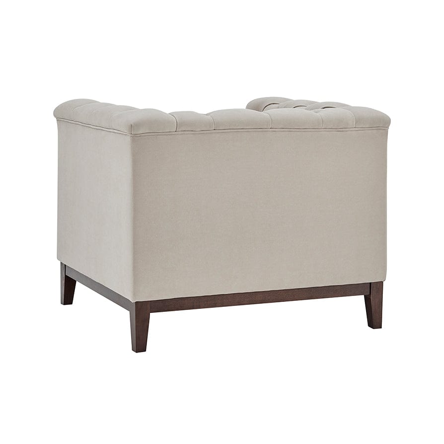 Chesterfield Armchair - Stone - DUSK