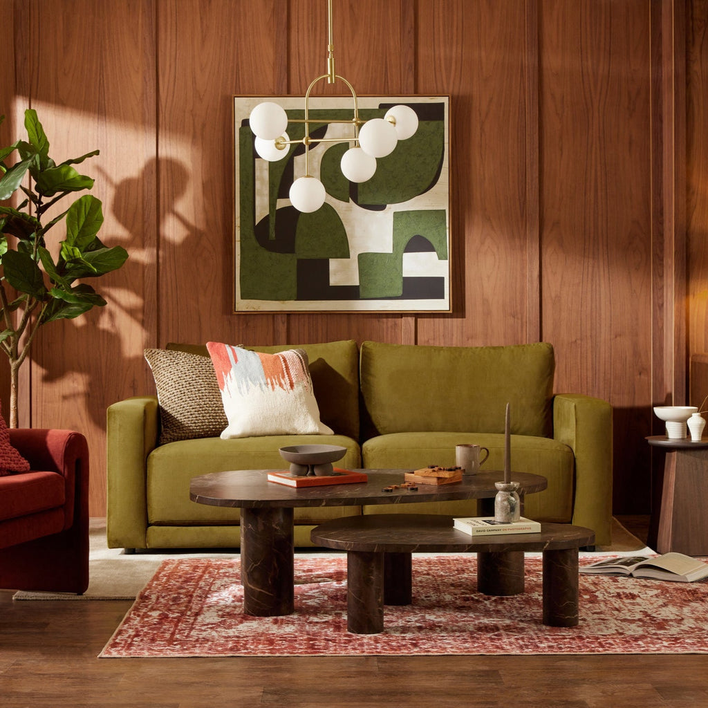 Chicago 2 Seater Sofa - Rich Green - DUSK