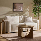 Chicago 3 Seater Sofa - Chenille Ivory - DUSK