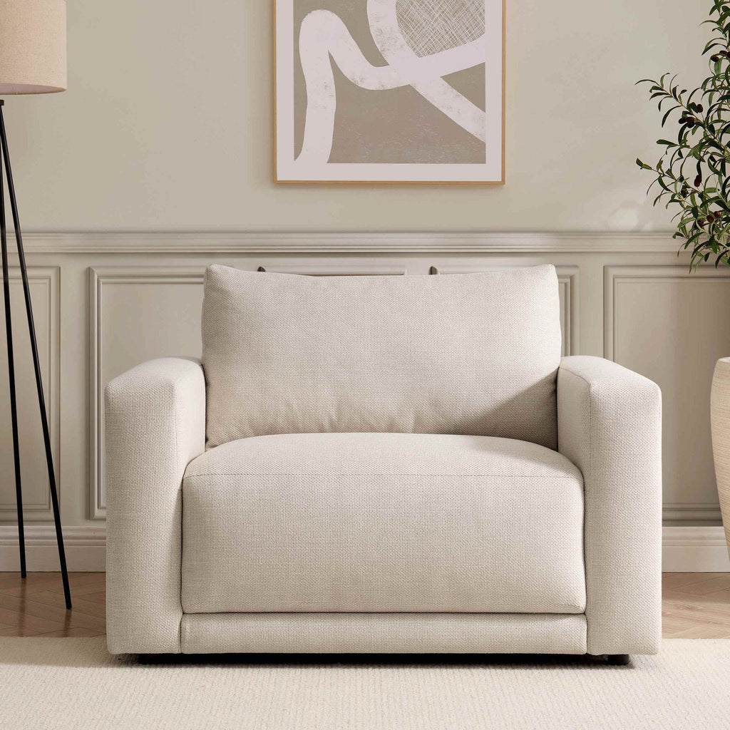 Chicago Loveseat - Beige - DUSK