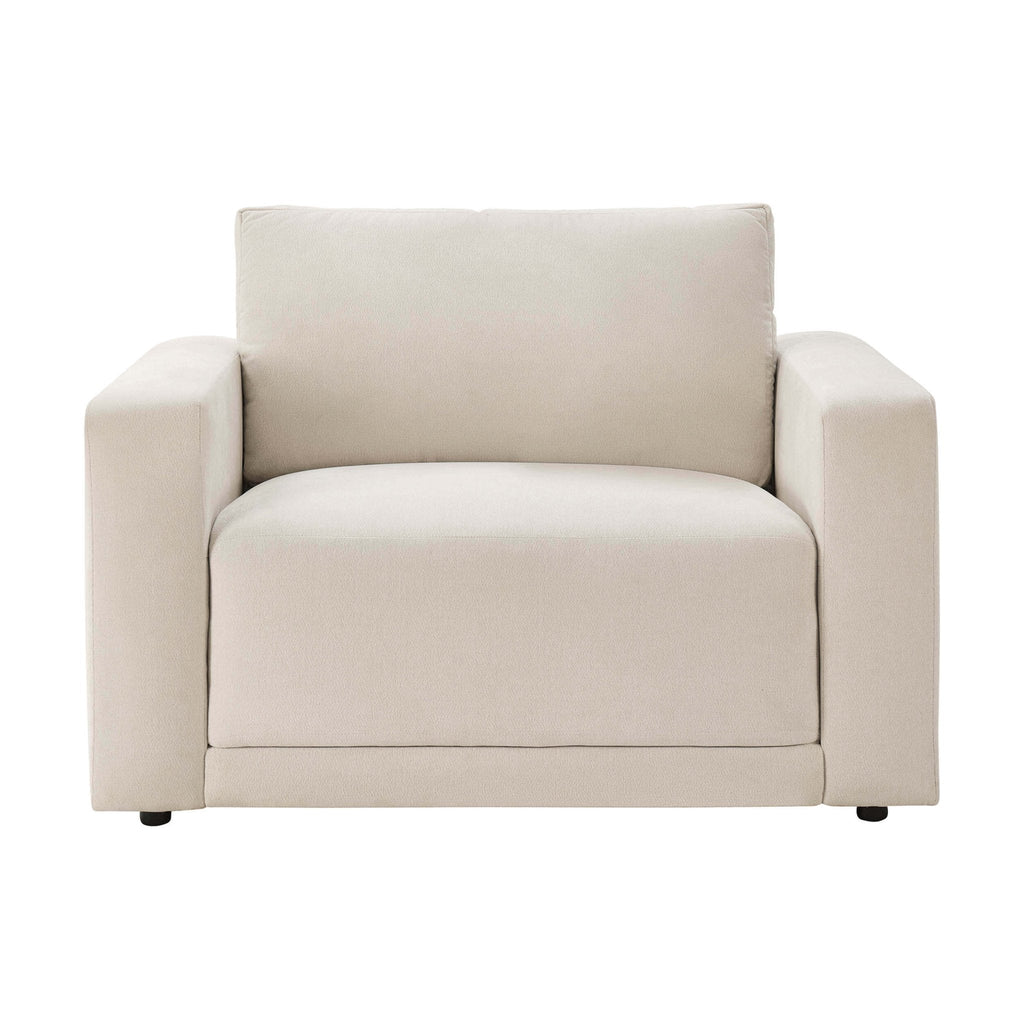 Chicago Loveseat - Chenille Ivory - DUSK
