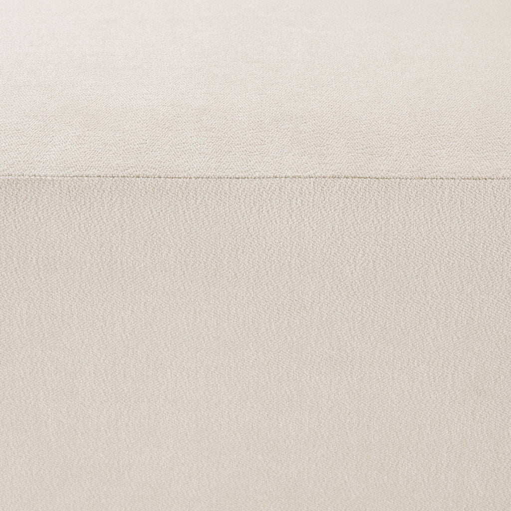 Chicago Pouffe - Chenille Ivory - DUSK
