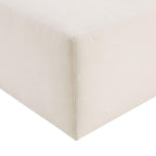 Chicago Pouffe - Chenille Ivory - DUSK
