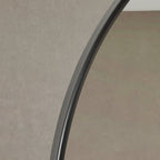 Circle Wall Mirror - Black - DUSK