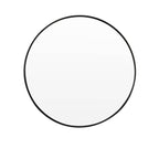 Circle Wall Mirror - Black - DUSK