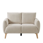 Clapham Compact 2 Seater Sofa - Chenille Ivory - DUSK