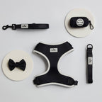 Contrast Dog Accessories Set - Black/White - DUSK