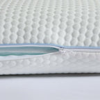 Cooling Memory Foam Standard Pillow - White - DUSK