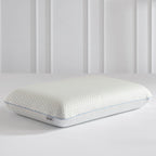 Cooling Memory Foam Standard Pillow - White - DUSK