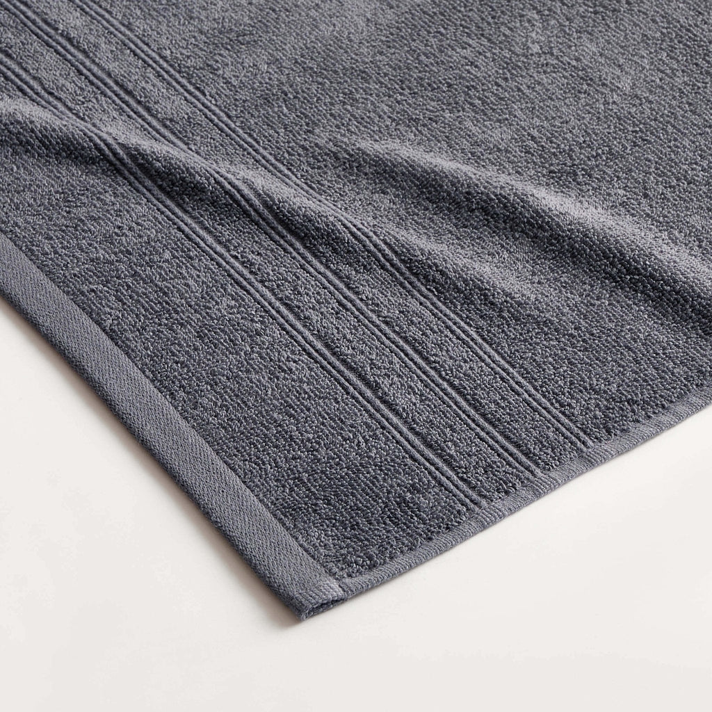 Crete 4 Piece Towel Bundle Set - Slate - DUSK