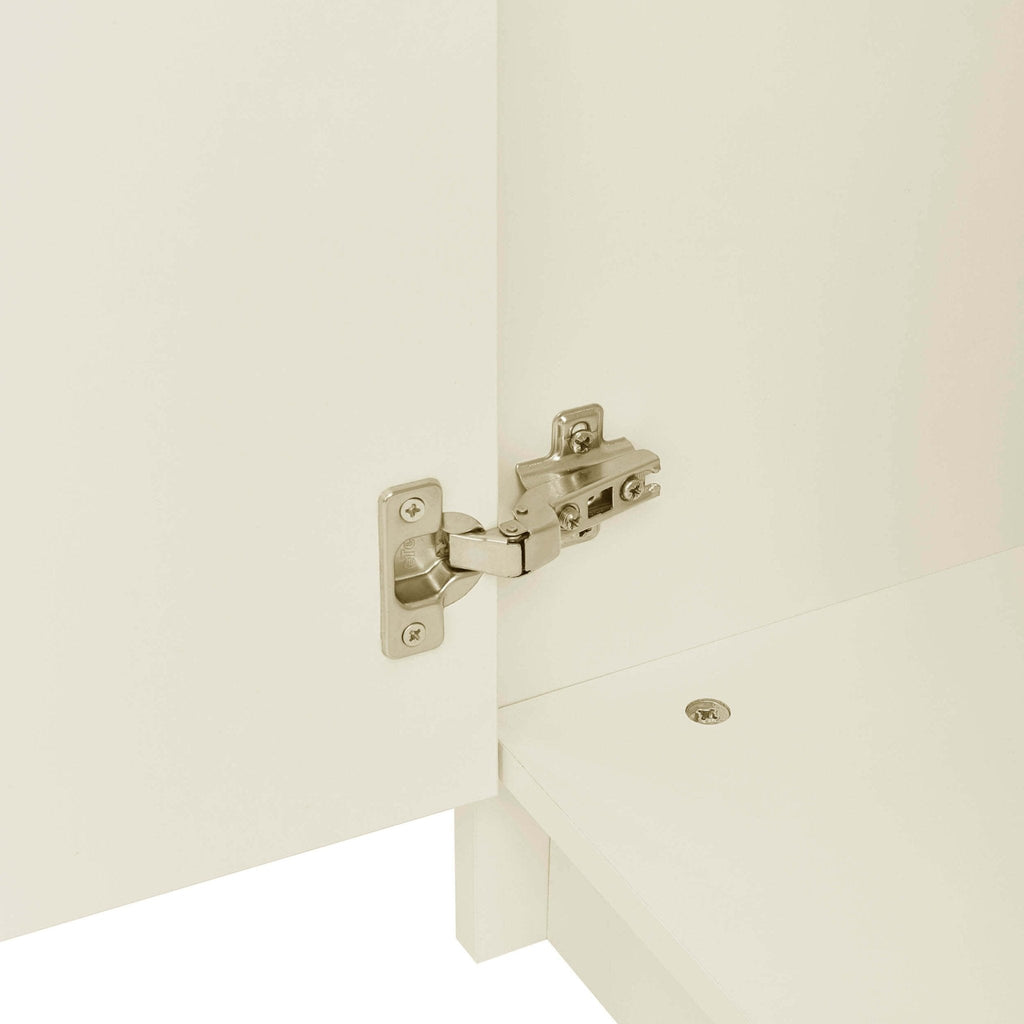 Darcey 3 Door Wardrobe - Cream - DUSK