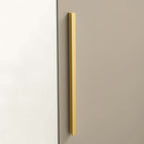 Darcey 3 Door Wardrobe - Taupe - DUSK