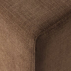 Delilah Pouffe - Chenille Tan - DUSK