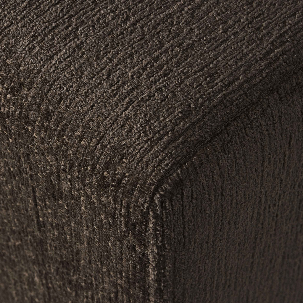 Delilah Pouffe - Textured Cappuccino - DUSK