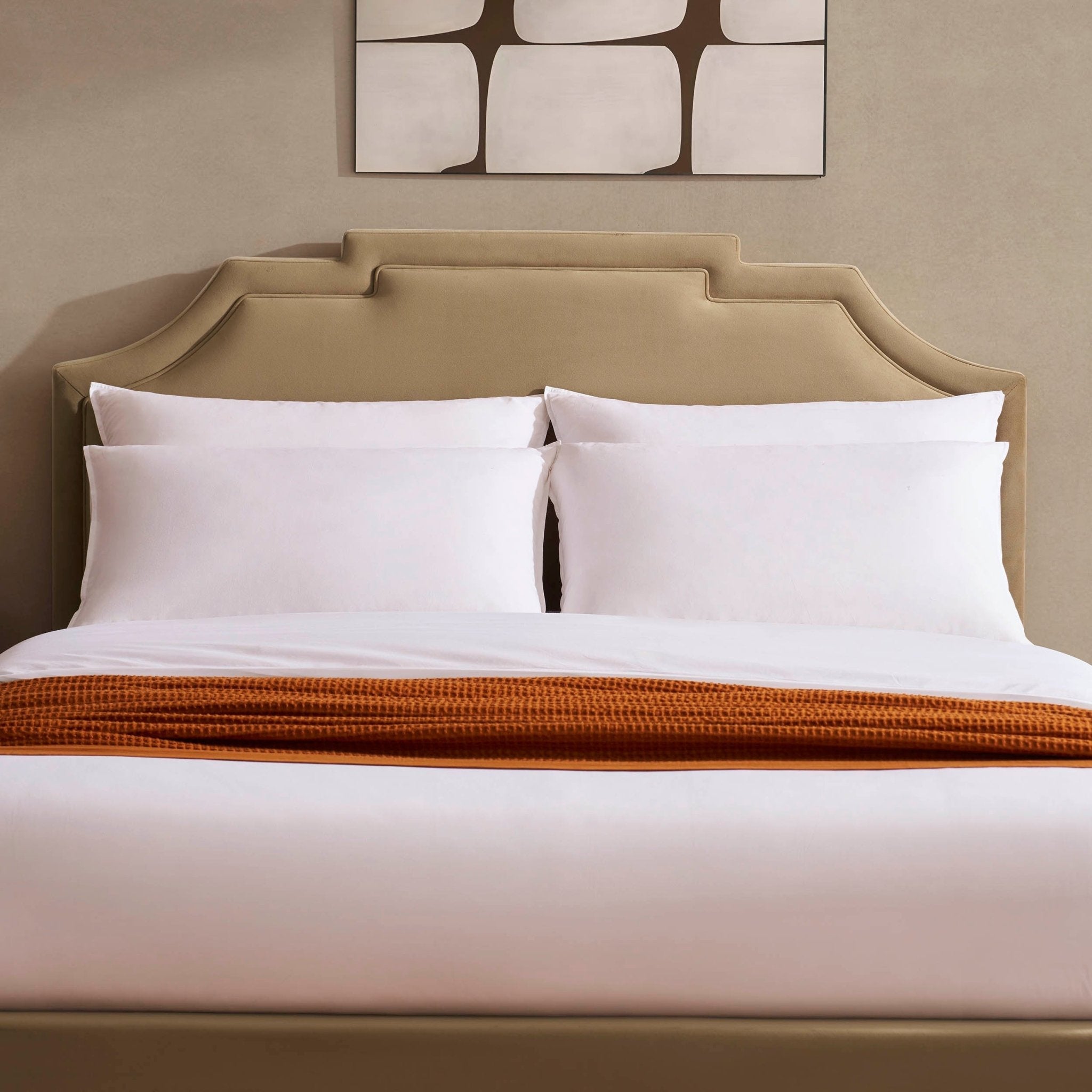 Delphi Ottoman Storage Bed - Latte - DUSK