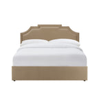 Delphi Ottoman Storage Bed - Latte - DUSK