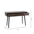 Dora Dressing Table Console - Light Wood - DUSK