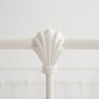Dorset Metal Bed Frame - White - DUSK