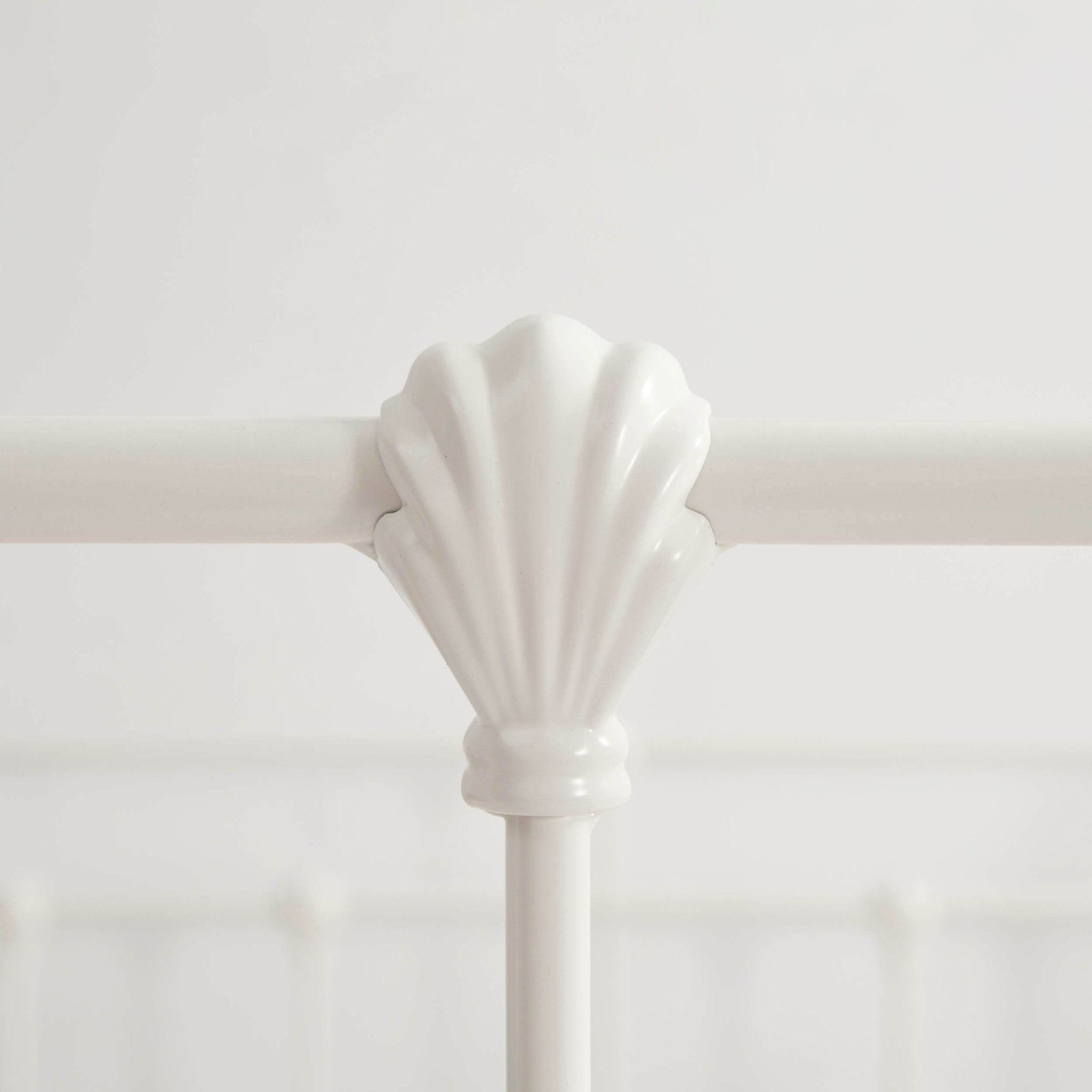 Dorset Metal Bed Frame - White - DUSK