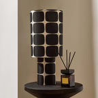 Drew Geometric Table Lamp - Black/White - DUSK