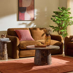 Dublin 2 Seater Sofa - Muted Gold - DUSK