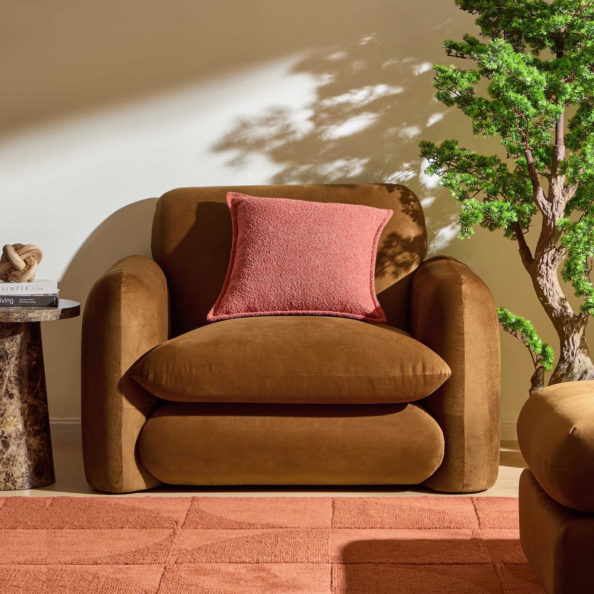 Dublin Loveseat - Muted Gold - DUSK
