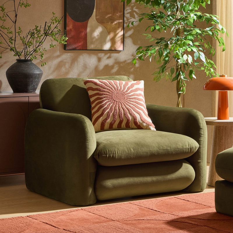 Dublin Loveseat - Rich Green - DUSK