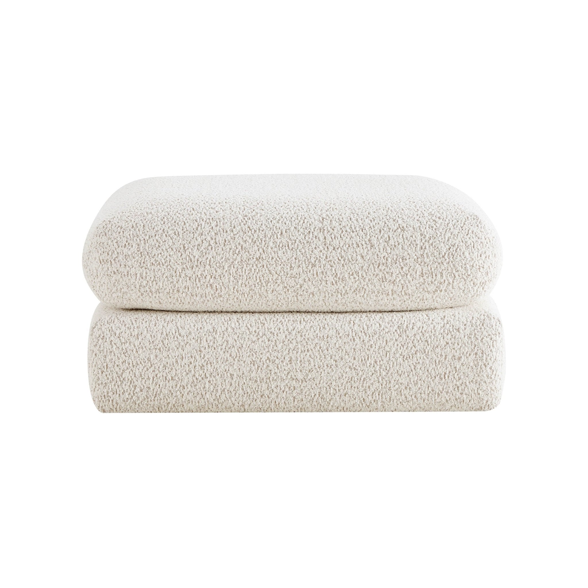 Dublin Pouffe - Popcorn Teddy - DUSK