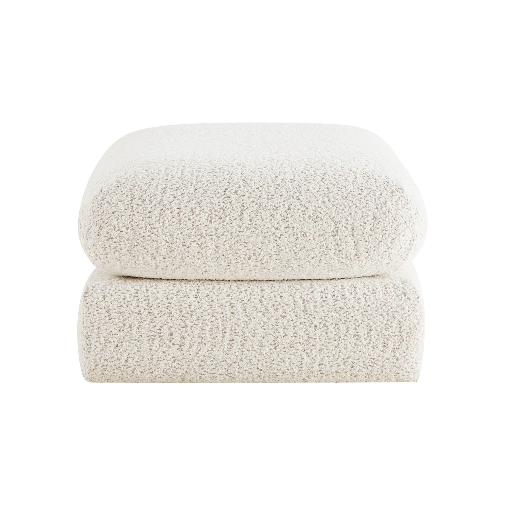 Dublin Pouffe - Popcorn Teddy - DUSK
