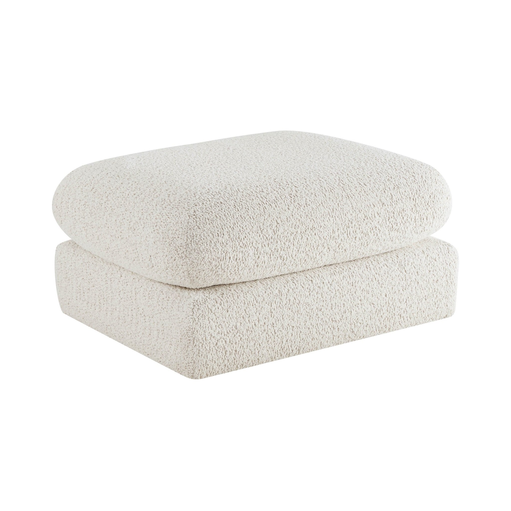 Dublin Pouffe - Popcorn Teddy - DUSK