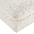 Dublin Pouffe - Popcorn Teddy - DUSK