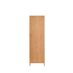 Elena 2 Door Wardrobe - Light Wood - DUSK