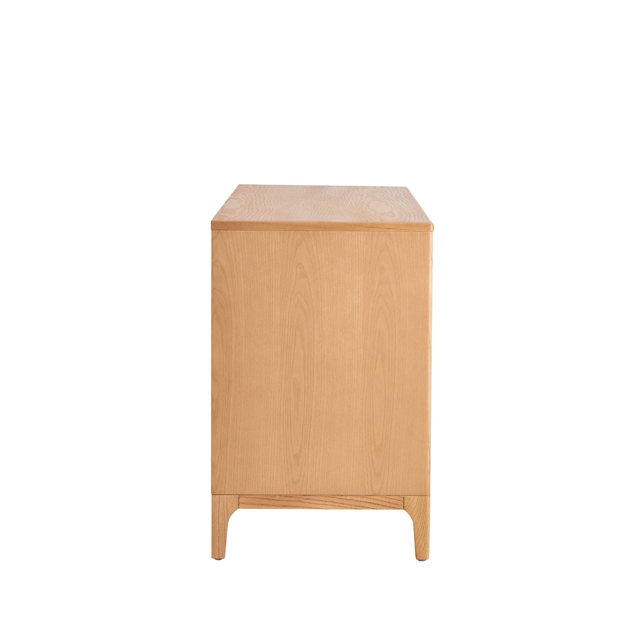 Elena 6 Drawer Chest - Light Wood - DUSK
