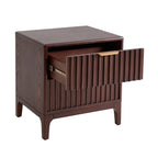 Elena Bedside Table - Mahogany - DUSK