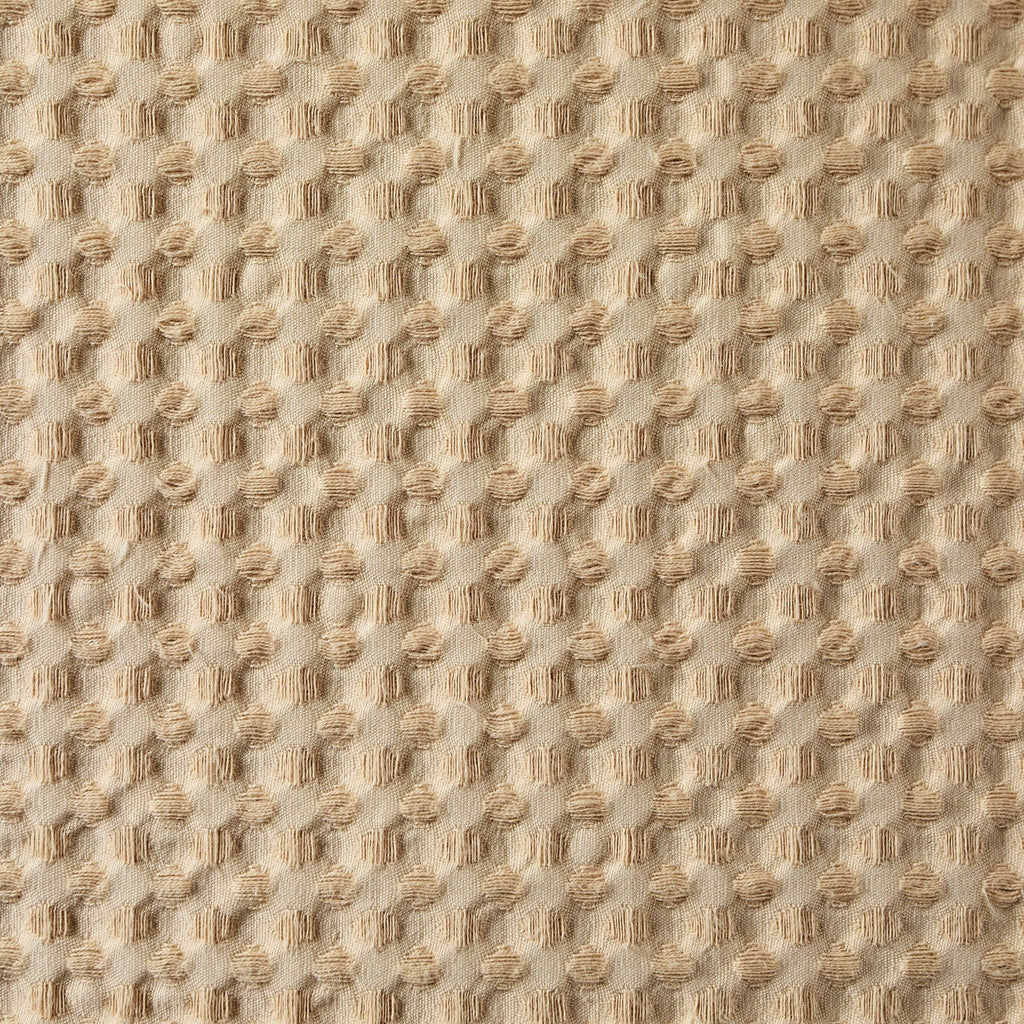 Eleni Cotton Waffle Stonewash Cushion Cover - Natural - DUSK